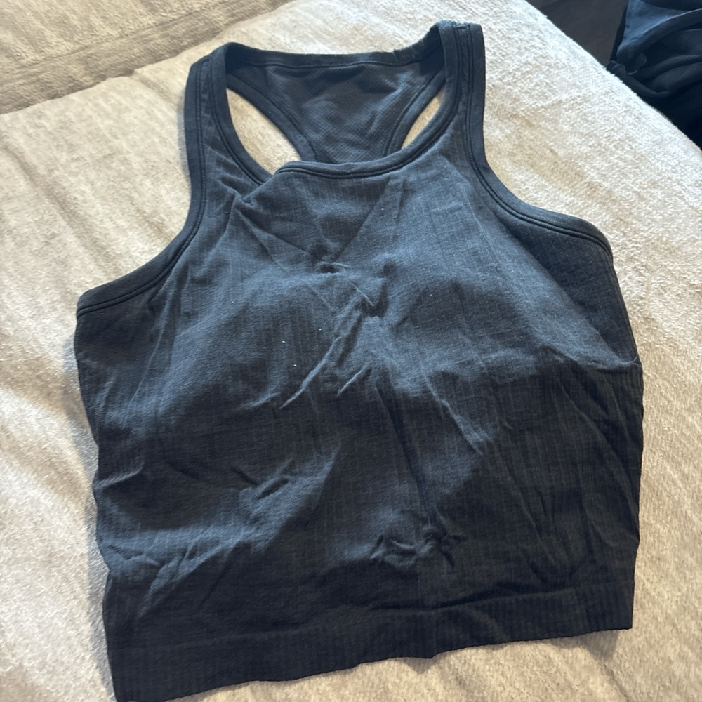 Black Racerback Tank Top
